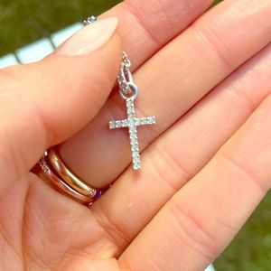 Swarovski Crystal Cross Necklace